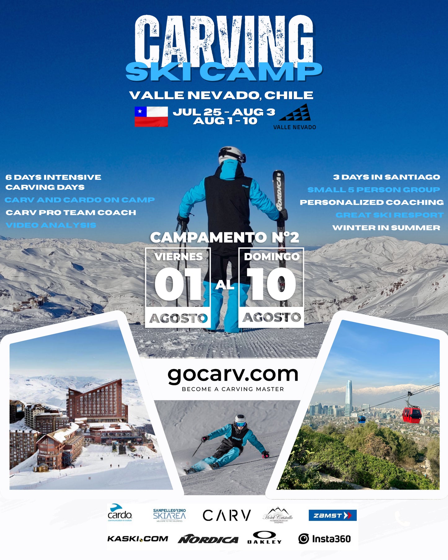 CAMPAMENTO Nº2 - 01 AL 03 DE AGOSTO