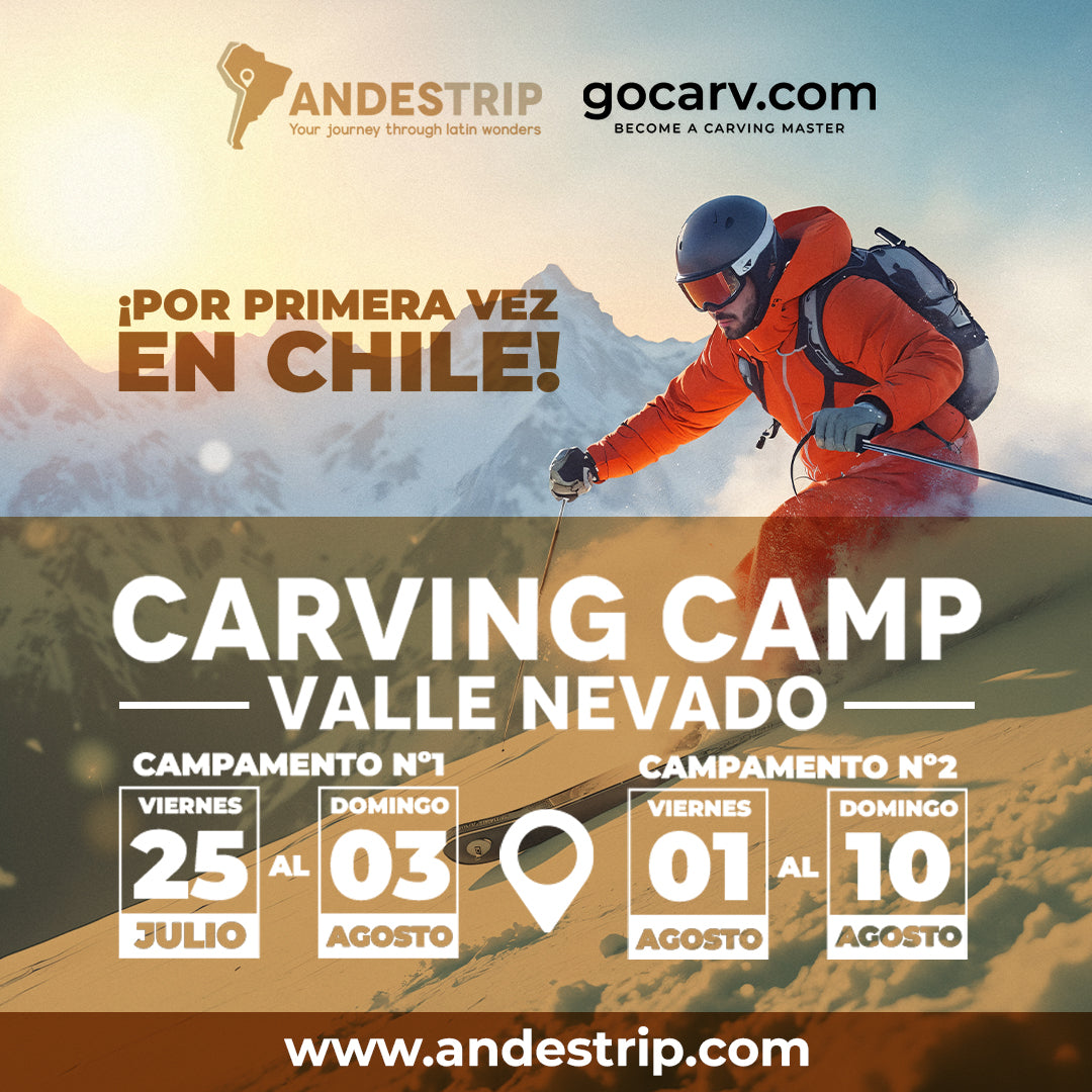 Carving Camp Andes Trip: una experiencia transformadora de esquí en Valle Nevado